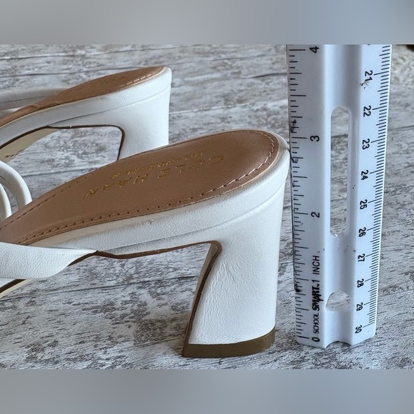 NEW w/Tags Cole Haan Women's Adella White Dress Sandals Size 6.5 - Picture 8 of 8